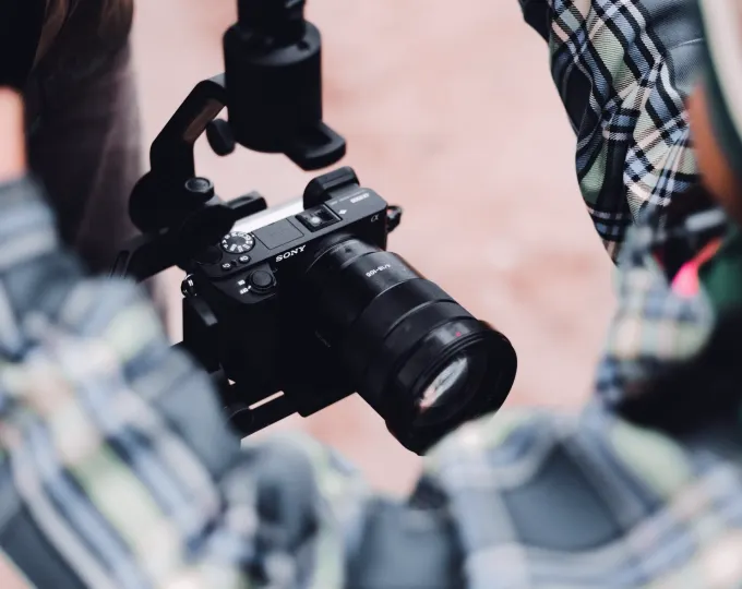 Handheld shooting on location