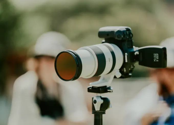 Piece-to-camera rehearsal